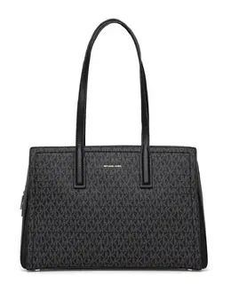 Michael Kors Laila monogrammed structured tote bag 29984134