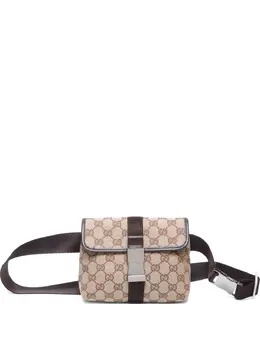 Gucci 2000-2015 small GG Canvas belt bag 30172291