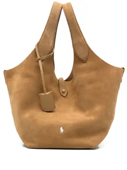 Polo Ralph Lauren suede tote bag 30252475