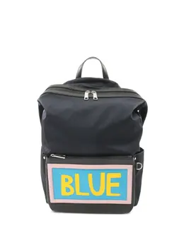 Fendi 2010s Vocabulary Blue backpack 30090957