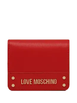 Love Moschino logo-plaque wallet 29730054