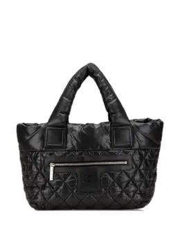 Chanel 2010-2011 Small Quilted Nylon Coco Cocoon tote bag 30444414