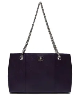 Chanel 2000-2001 small caviar-leather shoulder bag 30272510