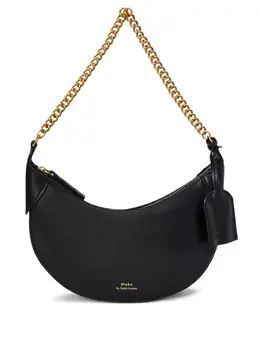 Polo Ralph Lauren small logo-stamp leather cross body bag 30385219