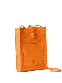 Polo Ralph Lauren Polo Play textured leather crossbody bag 30032653
