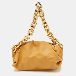 Bottega Veneta Tan Leather The Chain Pouch Bag 1156154
