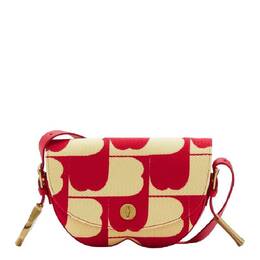 Burberry Embroidered B Design Chess Satchel Crossbody Bag 8082081