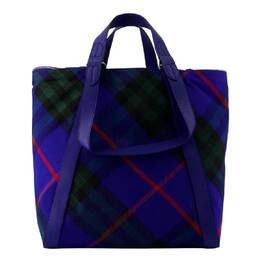 Burberry Check Print Adjustable Shoulder Straps Tote Bag 8089792