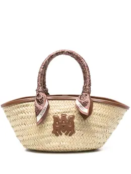 Amiri MA raffia tote bag 30296227
