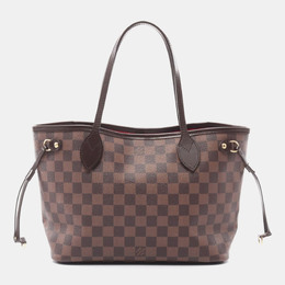 Louis Vuitton Brown Damier Ebene Canvas PM Neverfull Tote Bag 1157215