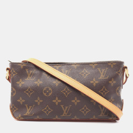 Louis Vuitton Brown Monogram Canvas Trotteur Shoulder Bag 1157154
