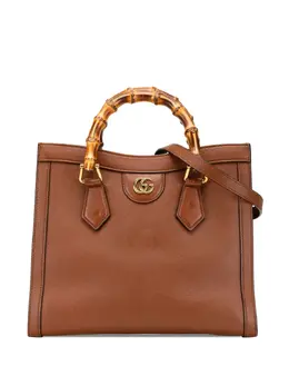 Gucci 2016-2024 Small Leather Bamboo Diana satchel 30470683