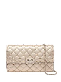 Valentino Garavani Rockstud Spike leather shoulder bag 30397946
