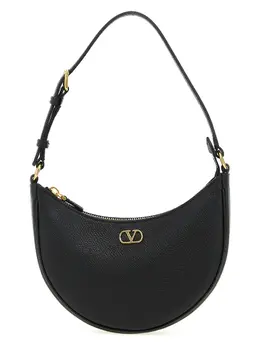 Valentino Garavani-Valentino Garavani Vlogo Mini Shoulder Bag Borse A Spalla E Tracolla Nero-Donna 51927255974228