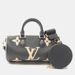 Louis Vuitton Black Monogram Leather Papillon BB Shoulder Bag 1157036