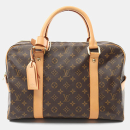 Louis Vuitton Brown Monogram Canvas Carryall Travel Bag 1157009