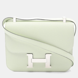 Hermes Vert Fizz Epsom Leather Constance 24 Shoulder Bag 1157006