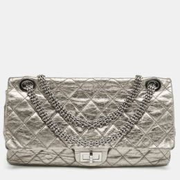 Chanel Metallic Quilted Aged Leather 228 Reissue 2.55 Flap Bag 1156755