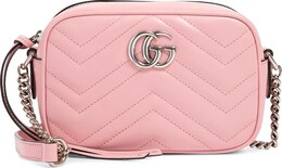 Сумка Gucci GG Marmont Matelassé Mini Bag Wild Rose 634936 dtd1p 5815 | pink