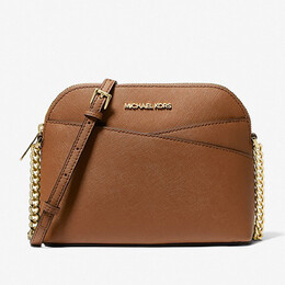 Сумка кросс-боди Michael Kors Jet Set Travel Medium Dome, светло-коричневый 35f1gtvc6t | luggage