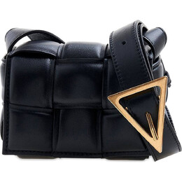 Сумка Bottega Veneta Padded Candy Cassette, черный/золотой 716648 vcqr1 8425 | black