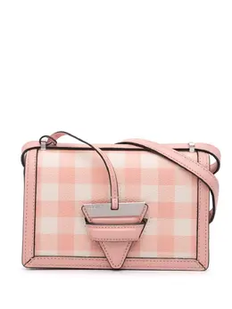 Loewe 2018 Small Leather Gingham Barcelona crossbody bag 29883938