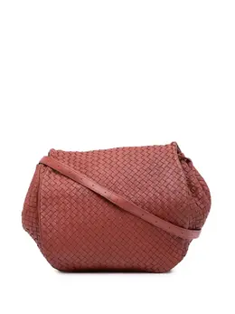 Bottega Veneta 2012-2024 Nappa Intrecciato Flap crossbody bag 30136710
