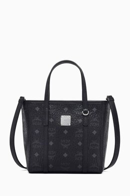 MCM Mini Toni Shopper Tote Bag in Visetos 213907519_13