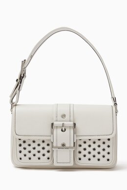 Michael Kors Medium Colby Grommeted Shoulder Bag in Leather 217929872_26