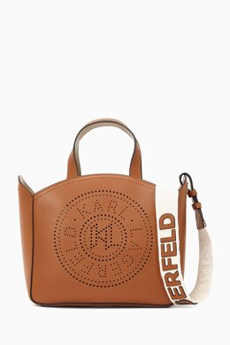 Karl Lagerfeld K/Circle Small Tote Bag in Leather 218182423_15