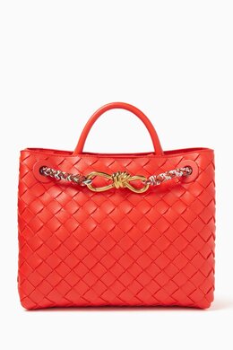 Bottega Veneta Small Andiamo Top-handle Bag in Intrecciato Leather 218392092_22