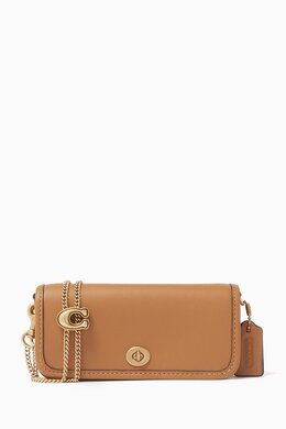 Coach Dinky 14 Shoulder Bag in Glovetanned Leather 217774536_240