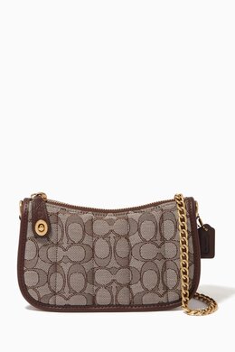 Coach Swinger 20 Shoulder Bag in Signature Jacquard 218136764_236