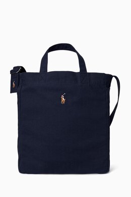 Polo Ralph Lauren Shopper Tote Bag in Canvas 218397542_4067