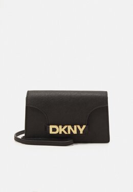 Сумка через плечо AVRIL WALLET ON A STRING DKNY, черный dk151h18f-q11 | black/gold
