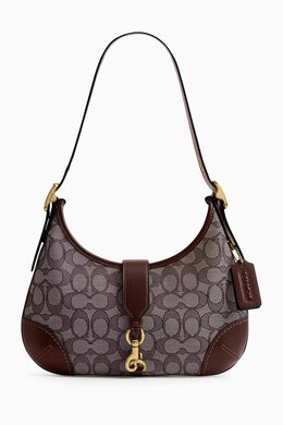 Coach Hamptons Hobo Bag in Signature Jacquard 218136769_236