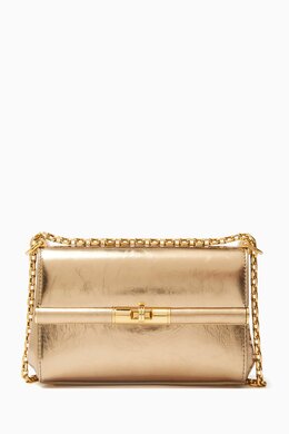 Dolce & Gabbana Marlene Crossbody Bag in Metallic Leather 217912005_248