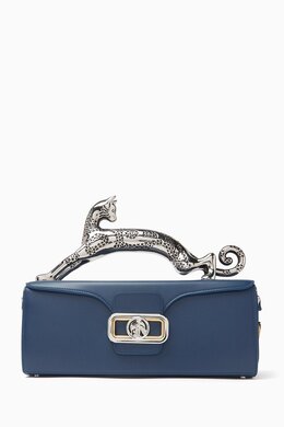 Lanvin Medium Pencil Cat Bag in Leather 218223232_14