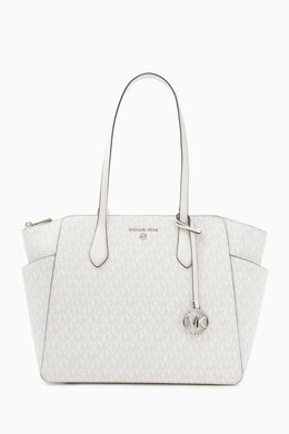 Michael Kors Medium Marilyn Tote Bag in Logo-canvas 217929889_26