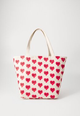 Сумка-тоут HEARTS REVERSIBLE Karl Lagerfeld, бежевый k4851h1hu-b11 | natural