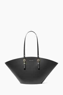 Michael Kors Large Isa Fan Tote Bag in Leather 218204864_13