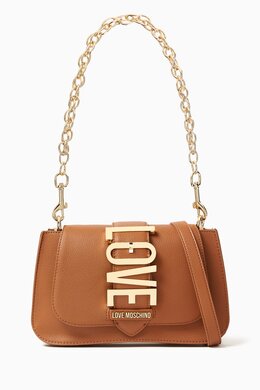 Love Moschino Lovebug Shoulder Bag in Faux Leather 217949939_15