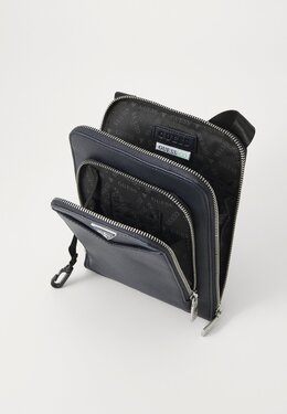 Сумка через плечо SIENA FLAT CROSSBODY ZIP Guess, темно-синий gu152h0nb-k11 | dark blue