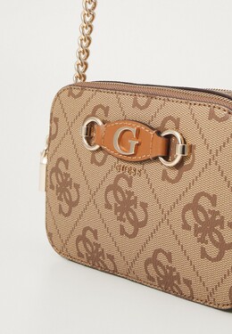 Сумка через плечо IZZY CAMERA BAG Guess, бежевый gu151h7jl-b11 | latte