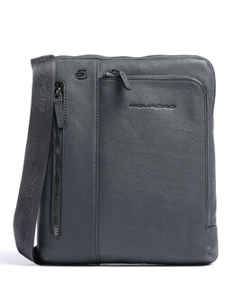 Сумка через плечо Black Square из зерненой кожи Piquadro, синий ca1816b3-blu4 | blaugrau
