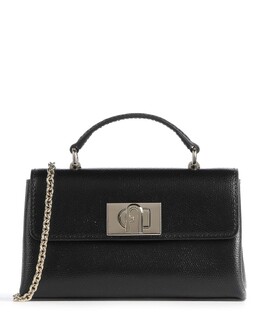 Мини-сумка на плечо 1927 из зерненой кожи Furla, черный we00423-are000-o6000 | schwarz
