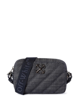 Off-White маленькая стеганая сумка на плечо, синий ownn18es25fab0014900 | синий