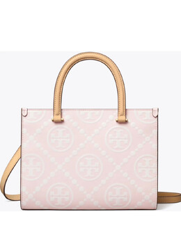Сумка-шоппер Tory Burch T Monogram, розовый 165887650 | розовый