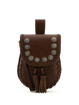 Prada сумка через плечо с откидным клапаном, коричневый 1bl055vobn2hil | коричневый