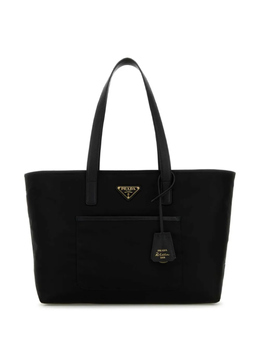Prada Prada Re-Edition 1978 средняя сумка-тоут из нейлона и кожи Saffiano, черный 1bg555vooor064 | черный